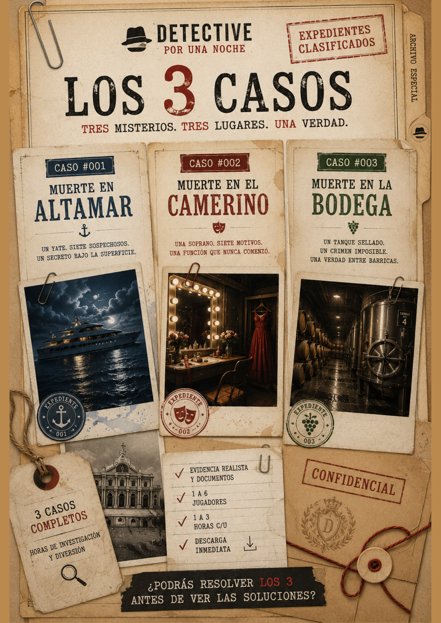 Colección | 3 Casos